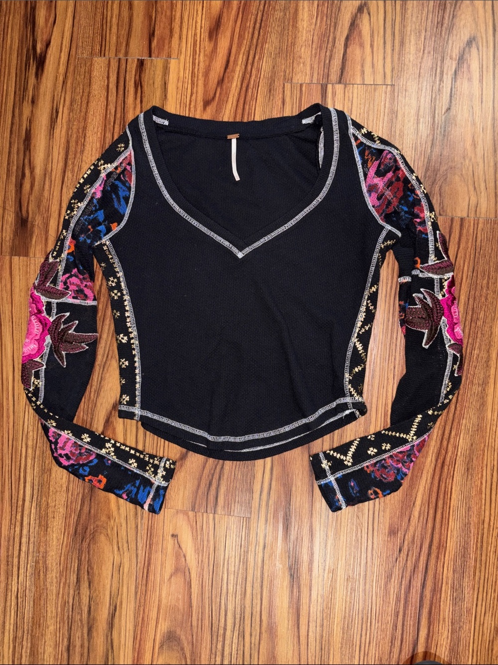 Free People Amara Long Sleeve Top
